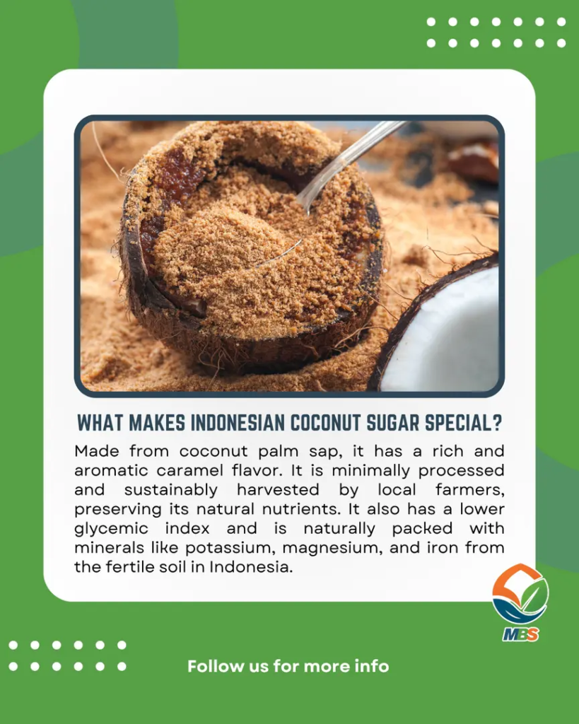 What make indonesian coconut sugar special