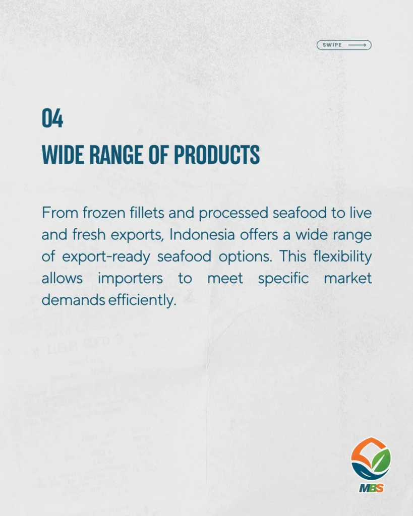 Wide range of products