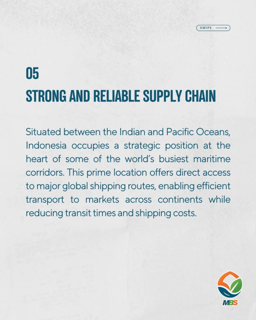 Strong and reliable supply chain